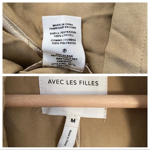 Avec Les Filles Lightweight Anorak Jacket, NWT - Picture 12 of 16